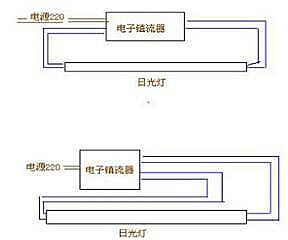 電子鎮(zhèn)流器接線(xiàn)圖,電子鎮(zhèn)流器