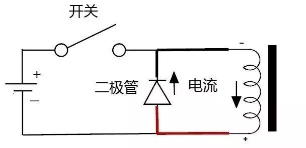 繼電器為什么要并聯(lián)二極管