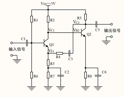 晶體管負(fù)反饋放大電路