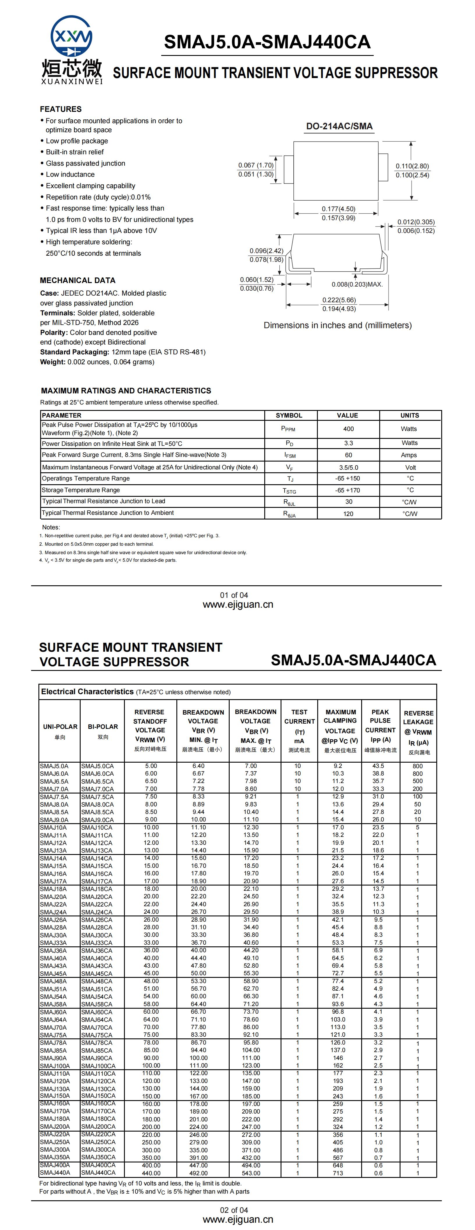 SMAJ8.5A