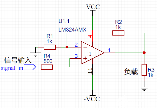 LM324 運(yùn)算放大電路