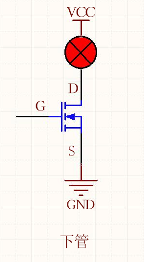 NMOS管 PMOS管 開(kāi)關(guān)控制電路