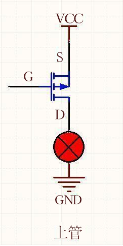 NMOS管 PMOS管 開(kāi)關(guān)控制電路